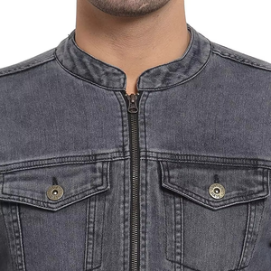Vestes en jean pour hommes au design unique et léger, services OEM, prix bas, vestes en jean pour hommes pour la vente en ligne - Product Image 6