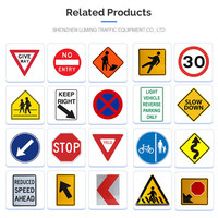 Panneaux de signalisation routière de sécurité professionnels sur mesure, robustes, en aluminium réfléchissant, fabrication OEM, prix fabricant