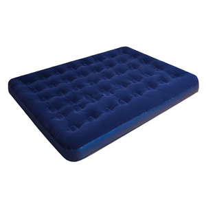 ที่นอนลมสีน้ำเงินเข้ม หนา 22 ซม. ขนาด 203 x 183 x 22 ซม. - น้ำหนักเบา พับเก็บได้ ผลิตจาก PVC ทันสมัย สำหรับใช้กลางแจ้ง โรงแรม ห้องครัว - Product Image 2