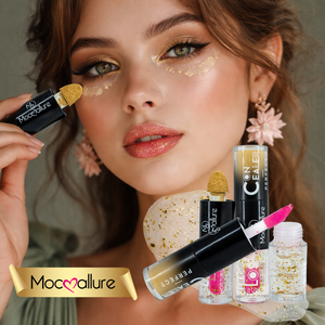 Lotto da 24 pz - Mocoallure Lipgloss + Correttore 2 in 1 - Correttore Viso ad Alta Copertura e Lucidalabbra Effetto Specchio - Product Image 1