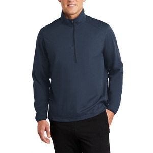 Chaqueta Cortavientos Personalizada para Hombre, Informal, Holgada, de Tejido Softshell, Resistente al Viento, con Cuello Alto, Cremallera de Poliéster y Lona, para Otoño - Product Image 3