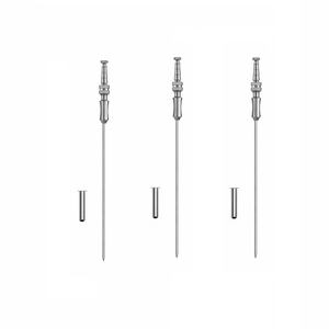 Tube d'aspiration chirurgical de différentes tailles, longueur de travail de 130 mm, base des instruments chirurgicaux - Product Image 1