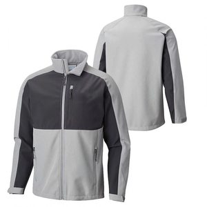 Men's <b>Lightweight</b> Stand Collar Soft Shell <b>Jacket</b> Customized Logo New Design for Winter Factory Wholesale Waterproof Windproof - Product Image 1