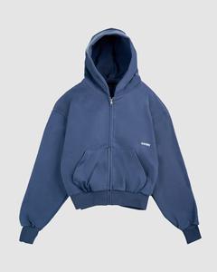 Sudadera con Capucha Completa y Cremallera para Hombre, Estilo Y2K, Tejido de Lona 100% Algodón, Transpirable, de Secado Rápido, Diseño Personalizable, Corte Regular - Product Image 5