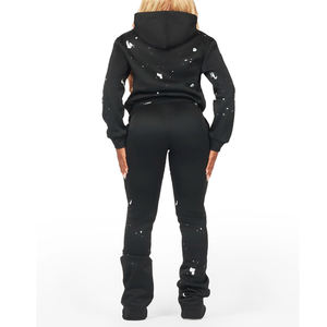 Conjunto Deportivo para Mujer, Chándal Informal, Holgado, Cómodo, Transpirable, Ropa Deportiva para Entrenamiento y Running - Product Image 4