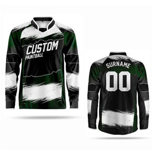 Camiseta de Paintball Personalizada con Material 100% Poliéster, Transpirable, de Secado Rápido e Impermeable para Eventos de Paintball al Aire Libre - Product Image 1