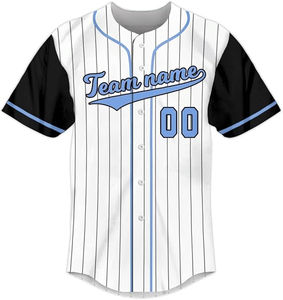 Camisetas de Béisbol Personalizadas con Logotipo Bordado en Sarga, Nombre del Equipo, Ropa Deportiva de Béisbol, Camiseta de Béisbol con Botones, Talla Grande para Hombre - Product Image 6