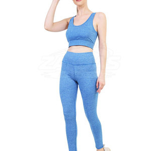 Fabrication professionnelle, prix de gros, ensembles de yoga pour femmes, meilleure qualité, dernier design, ensembles de yoga pour femmes à taille élastique - Product Image 5