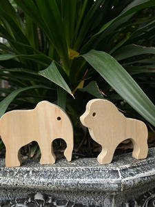 Juguete de Madera de Animales, Juego Educativo de Madera Natural para Aprender Formas y Jugar Imaginativo, Hecho en Vietnam - Product Image 2