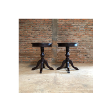 Table d'appoint au design moderne en bois d'acajou, table basse, idées d'aménagement intérieur pour optimiser l'espace de travail - Product Image 1