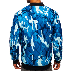 2025 <b>Men's</b> Winter Stand Bomber <b>Jacket</b> Waterproof Windproof Breathable Eco-Friendly <b>Long</b> Sleeve Custom Color Autumn Outerwear - Product Image 3