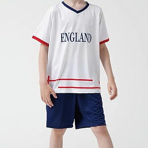 ชุดเสื้อฟุตบอลสีเขียวชุดเสื้อฟุตบอลแบบซับลิเมชันสำหรับผู้ชายชุดทีมฟุตบอลเยาวชนออกแบบโลโก้ได้ตามต้องการ - Product Image 2