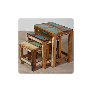 2022 venta directa de fábrica India muebles de madera sin terminar modernos de alta calidad para sala de estar comedor incluyendo gabinetes de cocina - Product Image 1