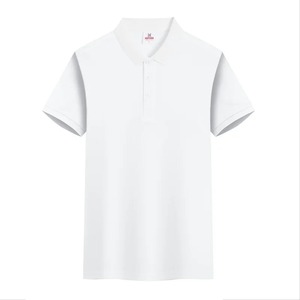 2025เสื้อโปโลคอปกสีทึบสำหรับฤดูร้อนใหม่เสื้อยืดยืดหยุ่นแบบลำลองสำหรับธุรกิจแฟชั่นเกาหลีแขนสั้นสำหรับผู้ชาย - Product Image 3