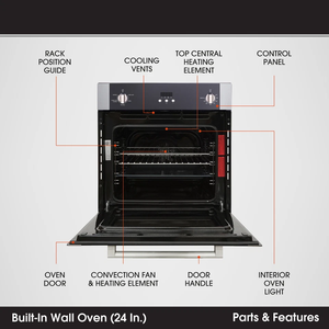 Horno de Convección M-a-g-i-c C-h-e-f M-C-S-W-O-E24S de 2.2 Pies Cúbicos con Programación Integrada - Product Image 2