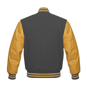 Vestes universitaires pour hommes avec impression de logo personnalisée, fabricant de vestes universitaires de haute qualité, broderie personnalisée en gros, vêtements d'hiver - Product Image 2
