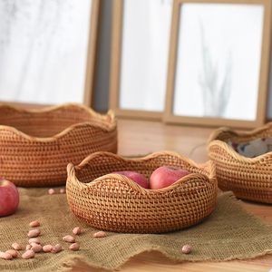 ตะกร้าหวายสานมือพร้อมถาดเสิร์ฟผลไม้สำหรับตกแต่งปาร์ตี้ในเวียดนาม - Product Image 6