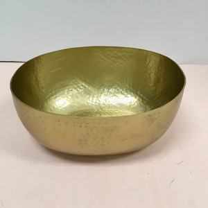 Bol à dattes à chocolat en argent martelé de qualité supérieure décoratif en métal poli en acier inoxydable bols à fruits à bas prix - Product Image 5