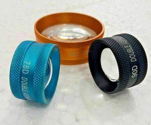 LENTILLE ASPHÉRIQUE DOUBLE COULEUR 20D 90D & 78D LENTILLES D'EXAMEN DES YEUX SET DE 3PCS ...... - Product Image 3