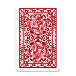 Excellent Quality Made in Italy Modiano Bridge Golden Trophy Red Bridge size 100% PVC Playing cards for Casual/Pro players