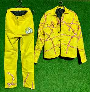 Traje en blanco con logotipo personalizado para hombre, chándal liso para entrenamiento, pantalones deportivos para fitness, conjunto de dos piezas, chándal para hombre para invierno - Product Image 1