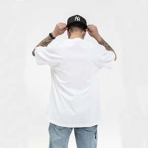 Camiseta personalizada de algodón 100% de alta calidad para hombre, camiseta al por mayor, camisetas de talla grande para hombre - Product Image 6