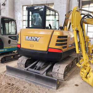 Excavadora Sany SY55C Pro Usada de 5.5 Toneladas, Fabricada en China, con Pantalla Táctil, en Buen Estado - Product Image 2