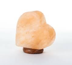 Hand-Carved Heart Himalayan Pink Salt <b>Lamp</b> for Bedroom Ambiance and Wellness Gift in <b>Love</b> Style Design - Product Image 2