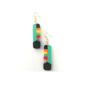 Handmade High Quality Acrylic <b>Drop</b> <b>Earrings</b> for Women Classic Style <b>Fashion</b> Accessory for Anniversaries - Product Image 5