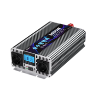 Convertisseur de courant alternatif monophasé à onde sinusoïdale pure HOULI 12V 3000W, convertisseur automatique AC 220V 24V pour une utilisation à domicile et en voiture