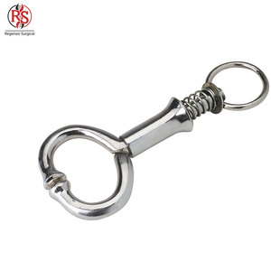 Porte-bœuf manuel en acier inoxydable avec ressort pour vaches et gros taureaux Porte-bœuf de haute qualité avec ressort - Product Image 2