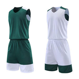 Maillots de basket-ball de couleur personnalisée, uniforme de basket-ball respirant en polyester à sublimation complète - Product Image 4