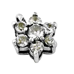 Colgante de Flor de Circonita Cúbica de Plata 925 para Mujer, Joyería de Circonita, Regalo - Product Image 3