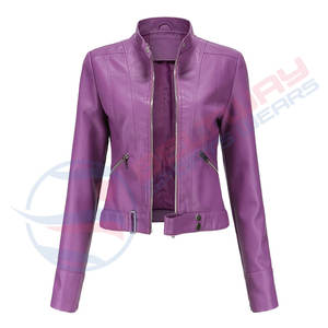 OEM de alta calidad de las mujeres de moda chaquetas de cuero lavado profesional de la fábrica hecha en Pakistán Beltway Sports - Product Image 2