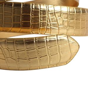 เข็มขัดหนังแท้สำหรับผู้ชาย, เข็มขัดหนังวัวสองชั้นหัวเข็มขัดอัตโนมัติแบบลำลองสำหรับนักธุรกิจ - Product Image 3