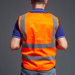 Chaleco de Seguridad Reflectante de Alta Calidad para Trabajadores, Chaleco de Alta Visibilidad con Logotipo Personalizado, Chaleco de Seguridad al por Mayor - Product Image 5