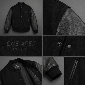Blouson en cuir noir sur mesure ONEAPEX INTERNATIONAL, style vintage bomber, streetwear, à capuche, pour homme, hiver, OEM ODM, marque privée - Product Image 6