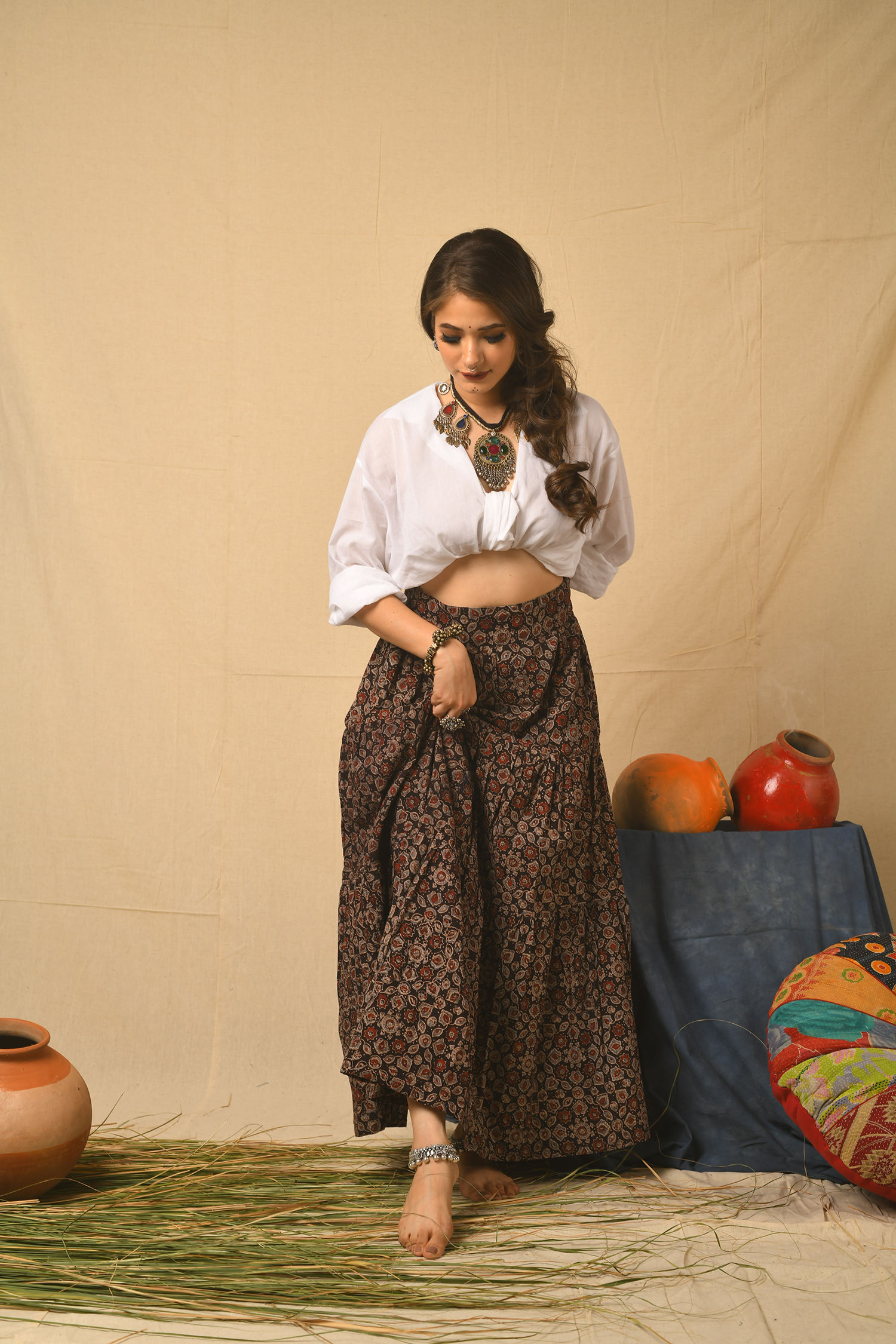 สีน้ำตาล