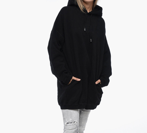 Sudaderas con Capucha Estampadas Extra Grandes de Alta Calidad con Logotipo Personalizado para Mujer, Sudadera Transpirable de Algodón de Talla Grande para Mujer - Product Image 3