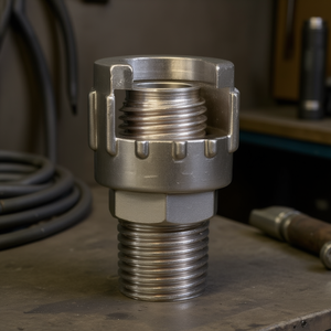 Conector de Compresor Tipo Bayoneta Stanley 156109XSTN F con Tuerca Fresada (Rosca M 1/4") para Accesorios y Piezas de Herramientas Neumáticas - Product Image 3