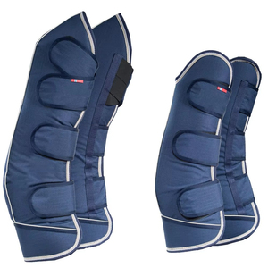 Bottes de voyage pour chevaux d'équitation avec acier inoxydable et nylon pour une conduite professionnelle, remorquage en sécurité, confort et ajustement parfait - Product Image 6
