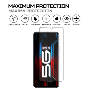 ฟิล์มกันรอยหน้าจอ ANTISHOCK สำหรับ Infinix Note 12 5G พร้อมคุณสมบัติป้องกันแรงกระแทก - Product Image 2