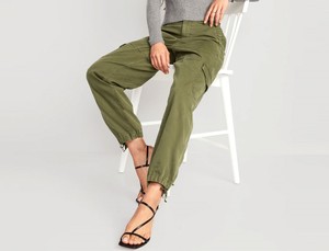 Custom <b>Women</b> Solid Straight Loose Fit <b>Cargo</b> Trousers Wholesale Fashion High Quality <b>Baggy</b> 6 Pockets <b>Cargo</b> <b>Pants</b> Ronpex - Product Image 3