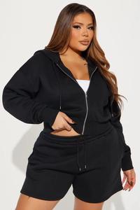 Ensemble de sweat-shirts courts et coupés pour femmes, tissu moelleux, fabriqué au Pakistan, ensemble de costumes en tissu Trenddy Bear, vente en gros - Product Image 4