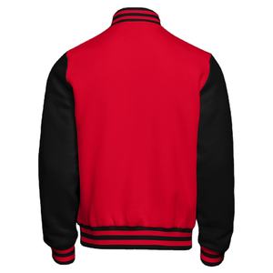 Blouson d'aviateur de haute qualité pour hommes personnalisé OEM marine chenille broderie imperméable col montant lettre motif style universitaire hiver - Product Image 2