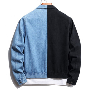 Haute Qualité Noir Denim Veste Lâche Plusieurs Poches Manteau Solide Lavé Jeans Vestes pour Hommes Tendance Casual Denim Vestes pour Hommes - Product Image 6