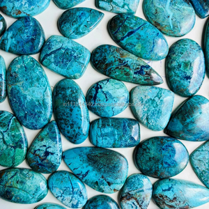 AAA 100% Natural Shattukite Gemstone Cabochon Alta calidad Loose Shattuckite Stone Crystal Healing Jewelry Accesorios - Product Image 1