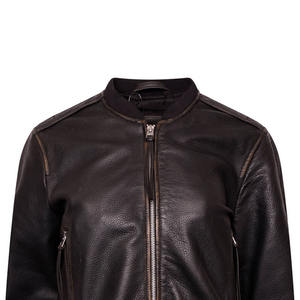 แจ็กเก็ตนักบินสำหรับผู้ชายและผู้หญิงน้ำหนักเบาสีทึบระบายอากาศได้ดีสำหรับฤดูหนาว - Product Image 4