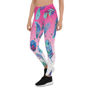 Pantalon de fitness pour femmes en vente en gros contraste élevé doux Scrunch léger yoga pour femmes serré avec conception de sublimation - Product Image 3