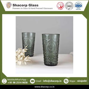 Última llegada de vidrio para beber hecho a mano victoriano con patrón de color sólido de un fabricante de confianza - Product Image 2